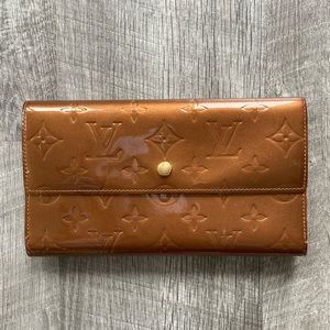 Louis Vuitton Monogram Vernis Sarah Wallet